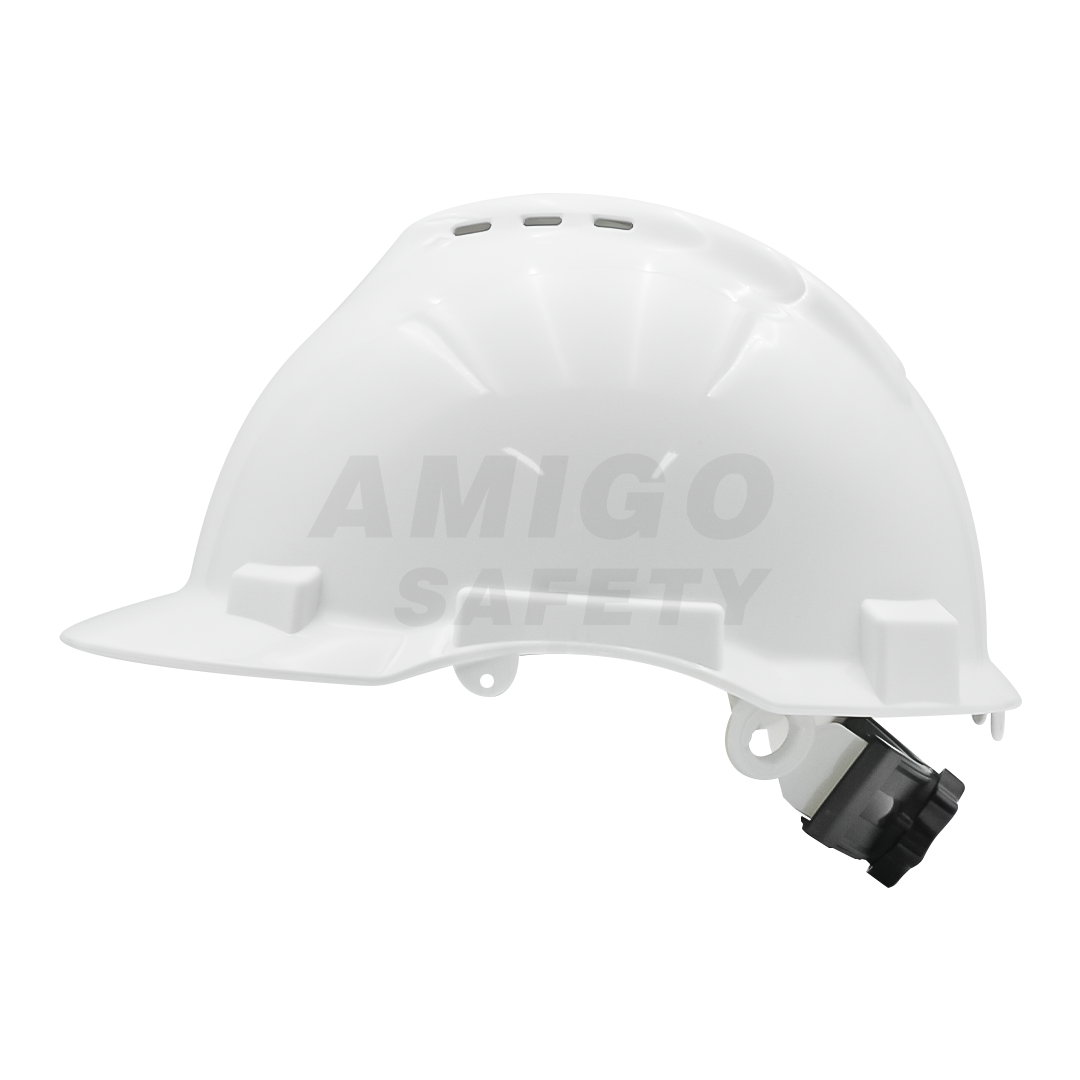 CASCO DE PROTECCIÓN CON VENTILACION CLASE C LAMIRA BLANCO AS-4462